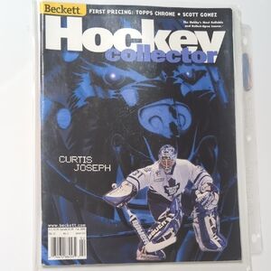 Hockey Collector Magazine with Curtis Joseph Cover